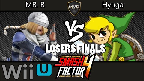 Mr. R vs Hyuga - Smash Factor 4 - Losers Finals - Smash Wii U