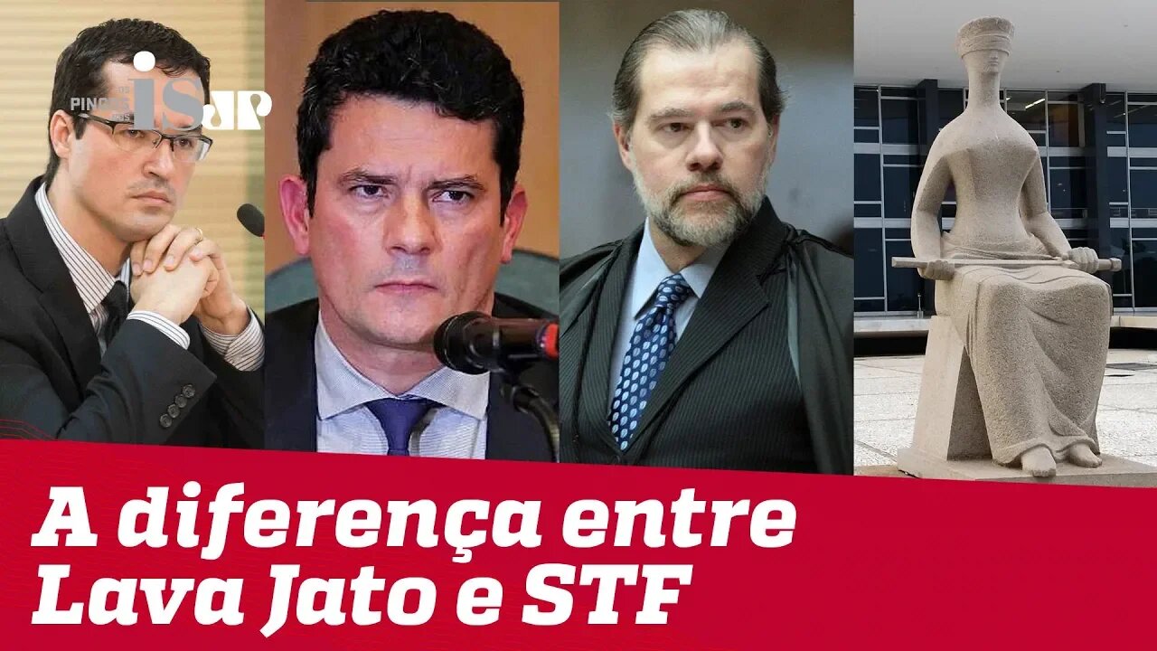 A diferença entre Lava Jato e STF