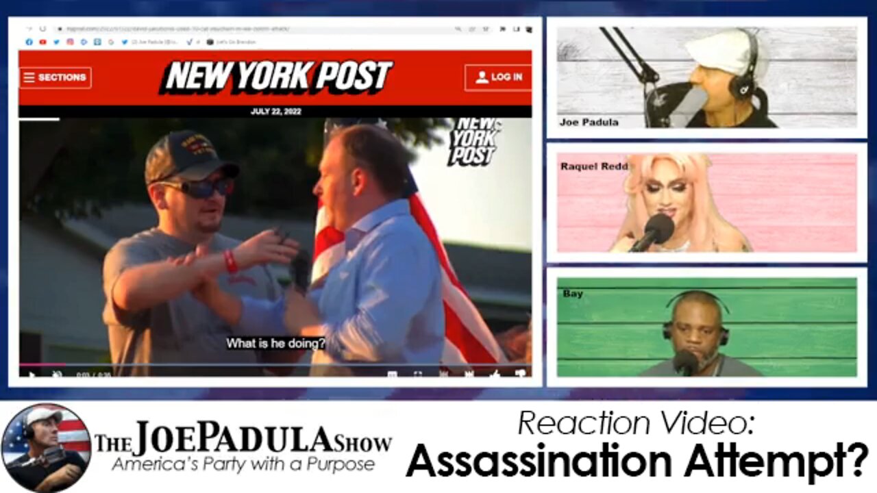 Reaction Video: Was This an Assassination Attempt on Rep Lee Zeldin or Not?