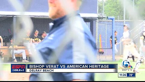 American Heritage vs Bishop Verat baseball 5/14