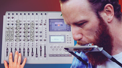 "Plasterer / Fi" - TASCAM PORTASTUDIO 488 MKI CASSETTE RECORDER