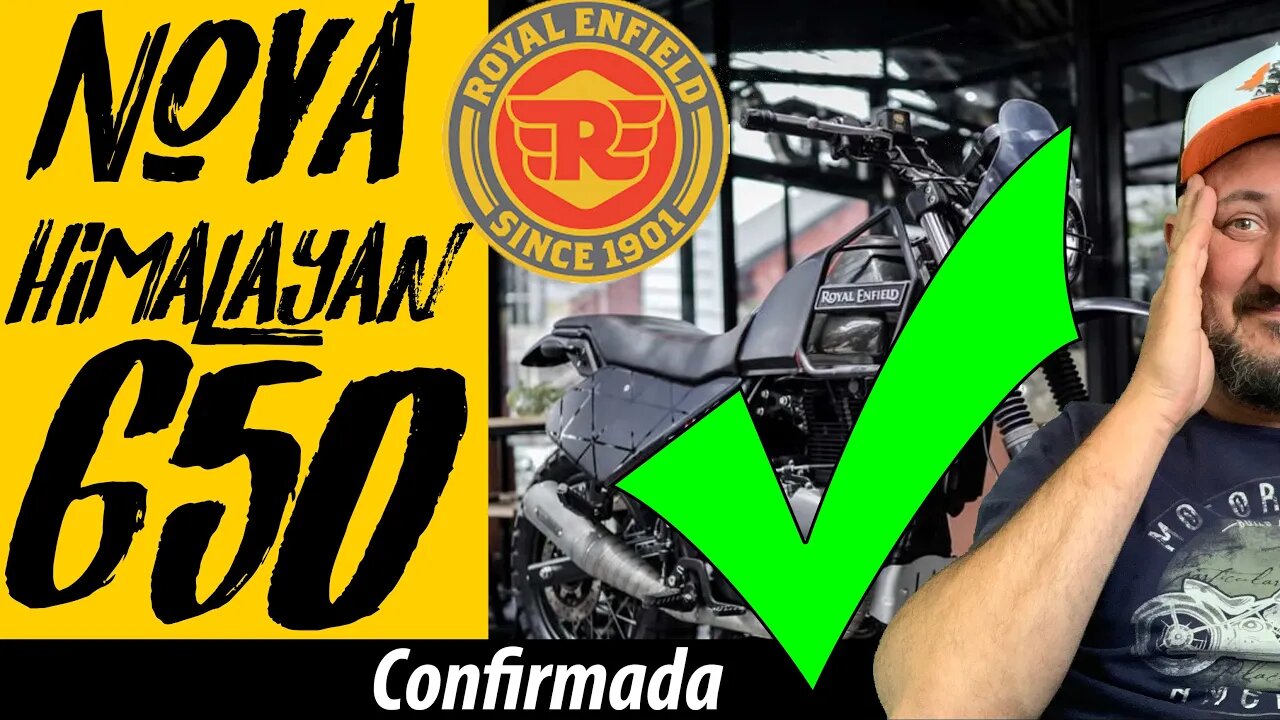 NOVA Royal Enfield HIMALAYAN 650 está ✅ ✅ CONFIRMADA ✅