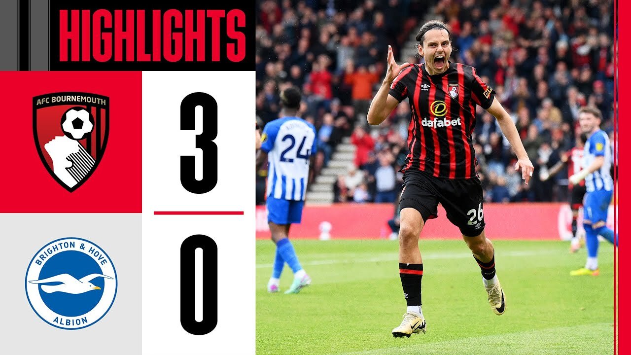 DOMINANT Cherries victory to SMASH Premier League points record || 3-0 Brighton