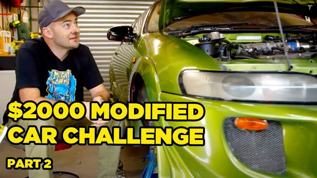 $2000 Modified Car Challenge - OUR CARS ARE FINISHED!