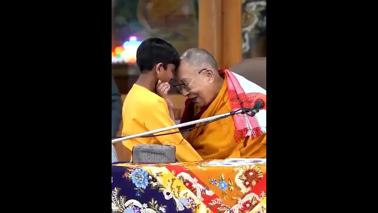 The Dalai Lama Asks A KlD To Suck His Tongue 🟠⚪🟣 NPC Parents