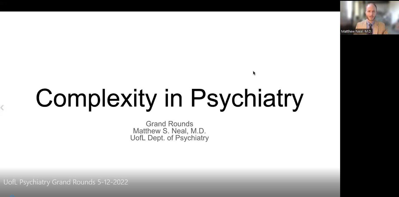 Complexity in Psychiatry