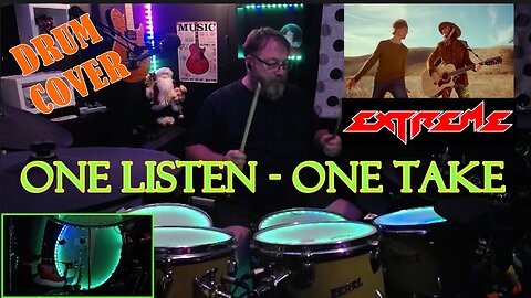 Extreme - Other side of the Rainbow Drum Cover ONE LISTEN - ONE TAKE -NO Sh!T