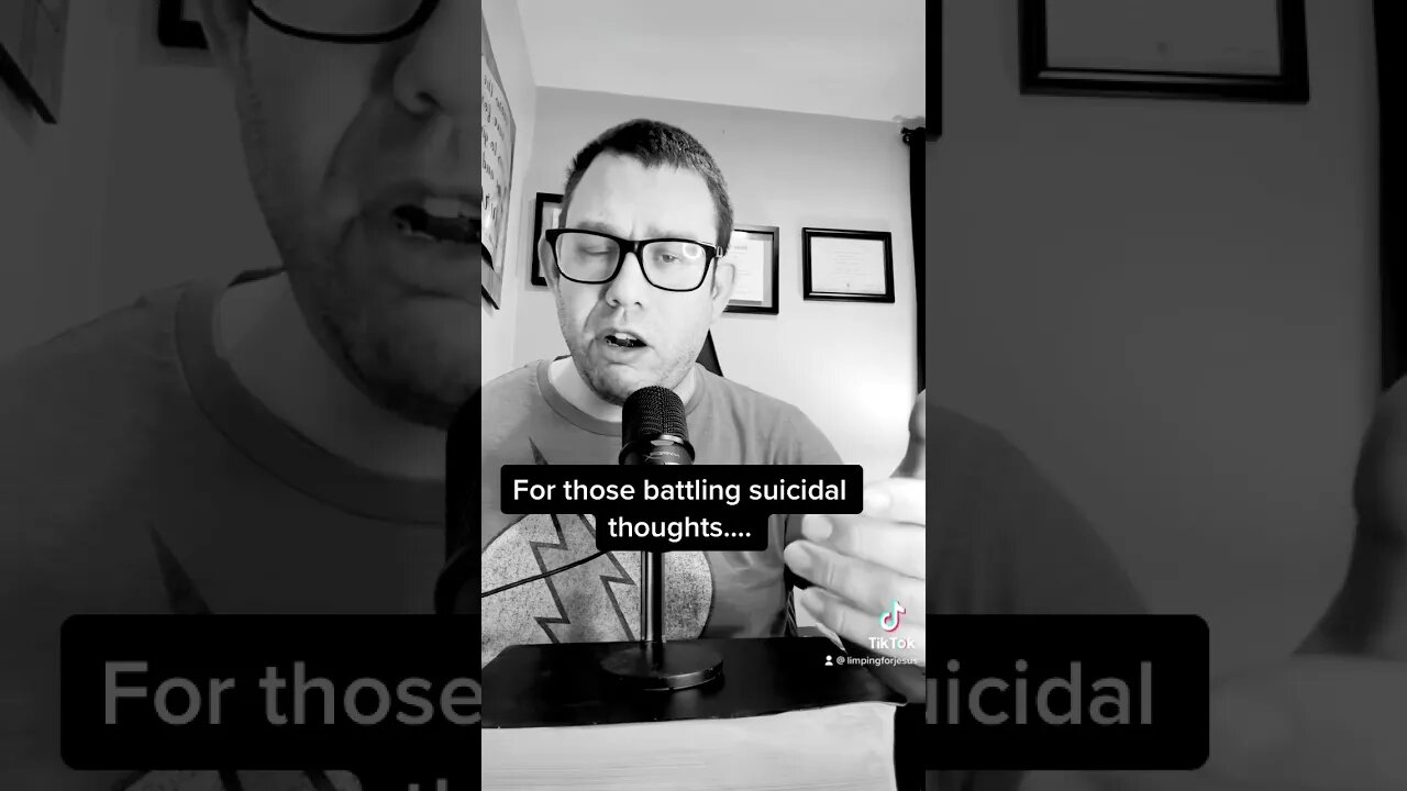 Suicidal Thoughts? #suicideprevention #hope