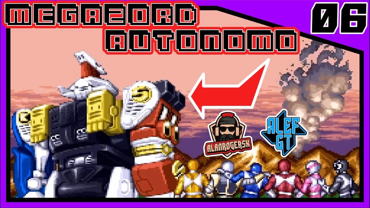 Peraí! Quem Tá Controlando o Megazord?! - Mighty Morphin Power Rangers COOP - Snes