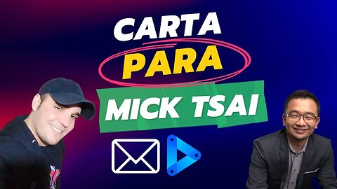 CARTA PARA #MICK TSAI #2023