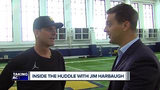 Inside the Huddle: Jim Harbaugh still believes in Michigan