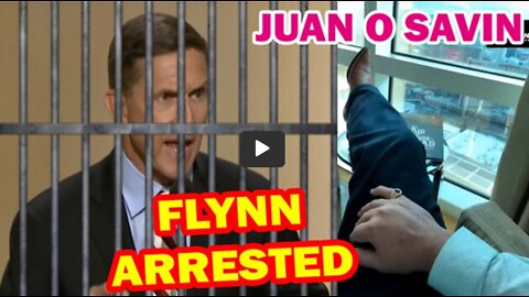 JUAN O' SAVIN: FLYNN ARRESTED!!