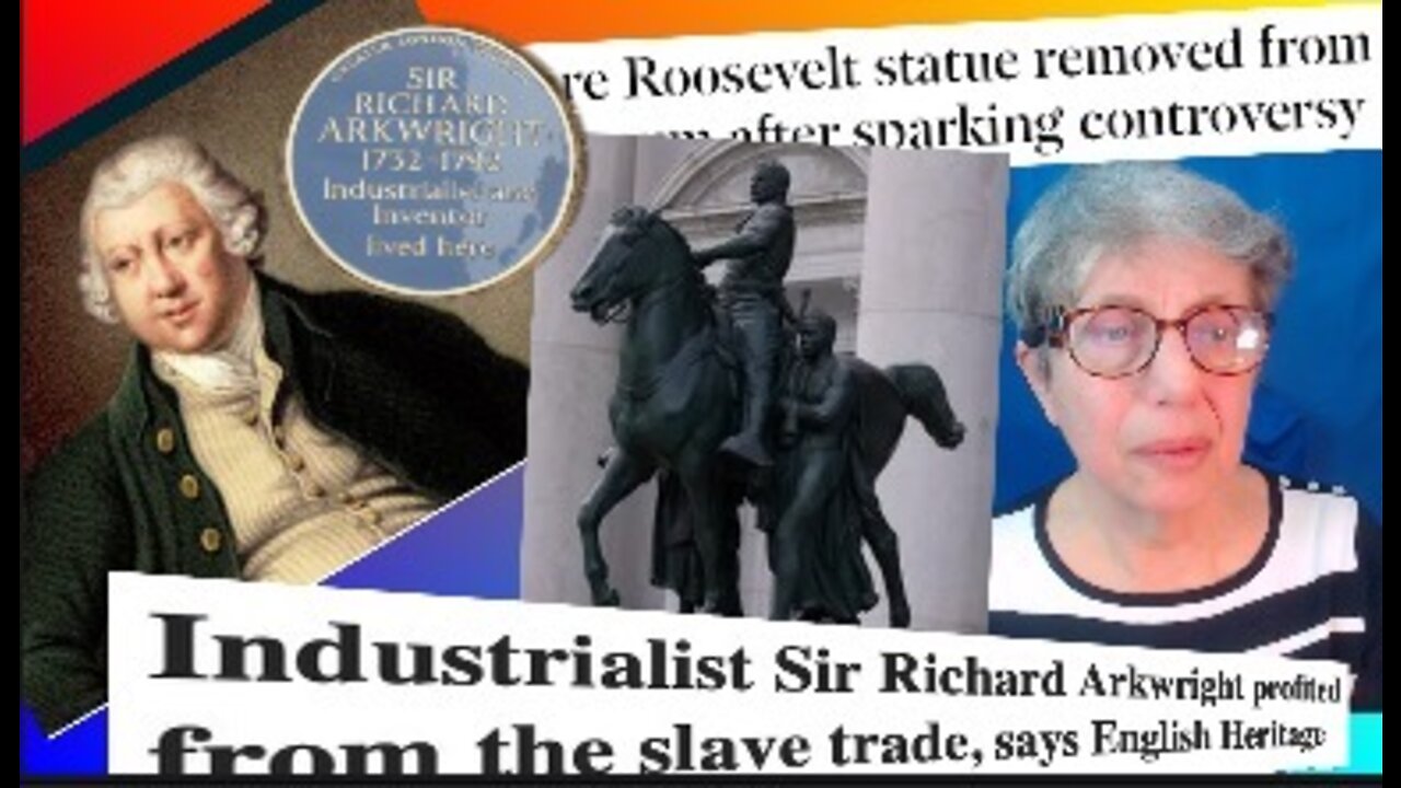 Bringing down monuments, bringing down history - Arkwright and Roosevelt