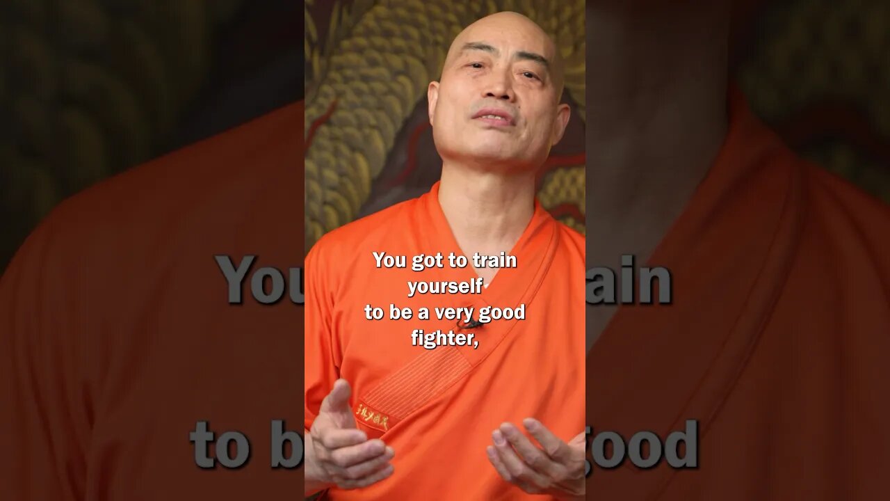 Don’t think because you practice martial arts you can fight. #martialarts #shaolin #kungfu