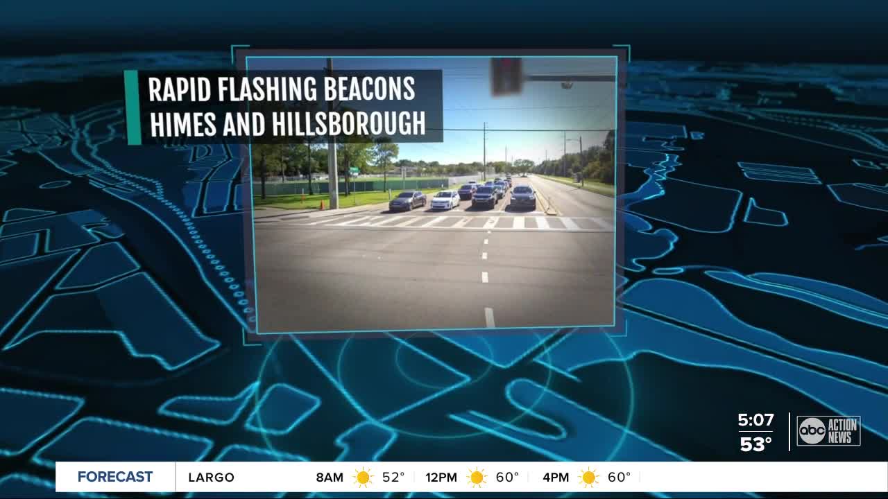 Tampa will add new rapid flashing beacons this year