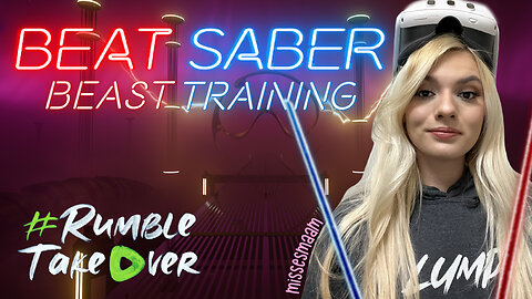 VR BeatSaber 💚✨ DLC WarmUps + Workin on Achievements :: BEAST TRAINING