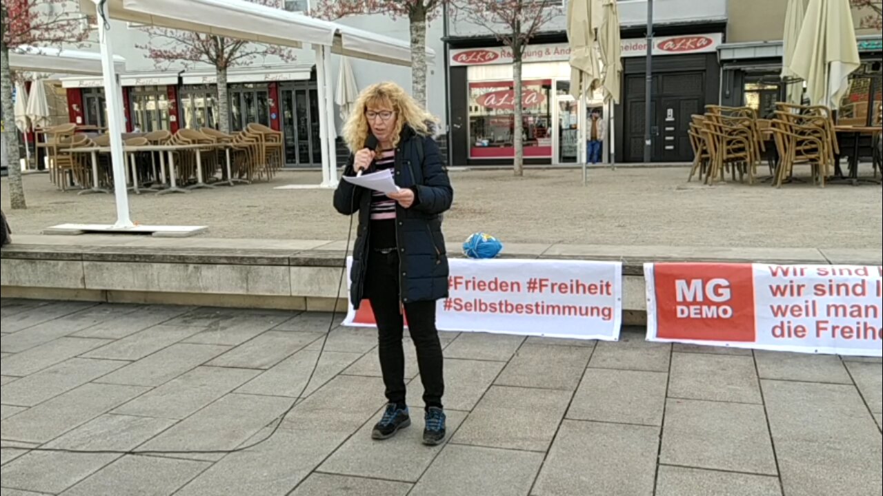11. MG DEMO Sonntagsspaziergang am 04.04.2021 - Redebeiträge Teil 2 von 2