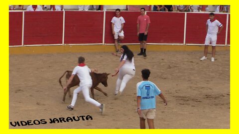 FITERO ( NAVARRA ) TARDE VACAS PLAZA ( MIERCOLES 14 SEPTIEMBRE 2022 ) MACUA