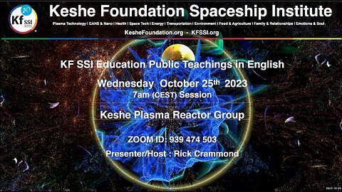 Keshe Plasma Reactor Group 2023-10-25-T1