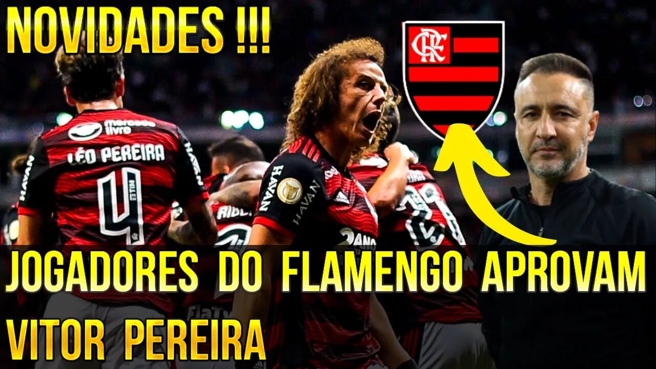 NOVIDADES!!! JOGADORES APROVAM VITOR PEREIRA NO FLAMENGO - É TRETA!!! NOTÍCIAS DO FLAMENGO