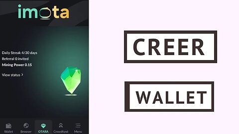 Créer un wallet crypto trust wallet otara token