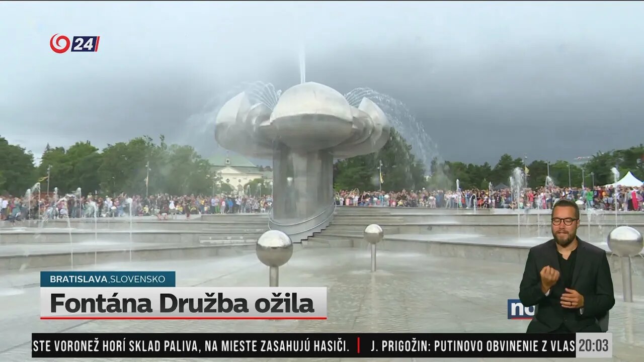 Fontánu spustili na začiatku 80. rokoCH alebo Ako redaktorka JOJ ovláda slovenčy̲nu 😆 24.6.2023