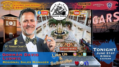 GLSS welcomes Gorman David Ludwig, Regional Sales Manager, J.C. Newman Cigar Co / Arturo Fuente