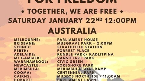 Australia | Worldwide Rally for Freedom Locations