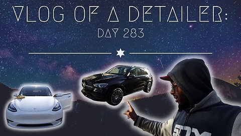 VLOG OF A DETAILER: DAY 283 - DETAILING A MERCEDES BEZS GLE350, A TESLA MODEL Y, AND A TOYOTA.