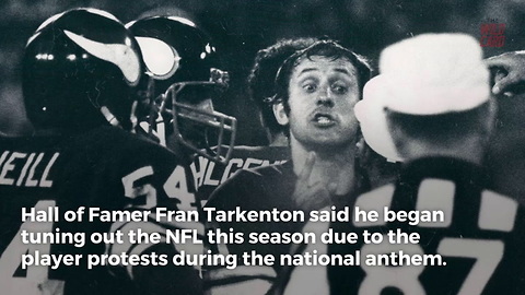 Fran Tarkenton Questions Motive Of Anthem Protesters