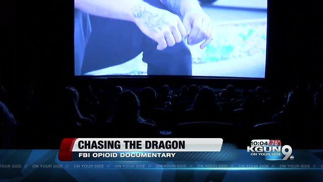 FBI & DEA showing "Chasing the Dragon: The Life of an Opiate Addict" at the Loft Cinema