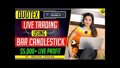 Quotex Live Trading using Bar Candlestick | Live Profit by - Mordern Trading