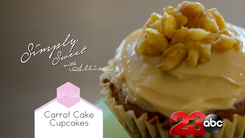 Simply Sweet: Carrot Cake Cupcakes