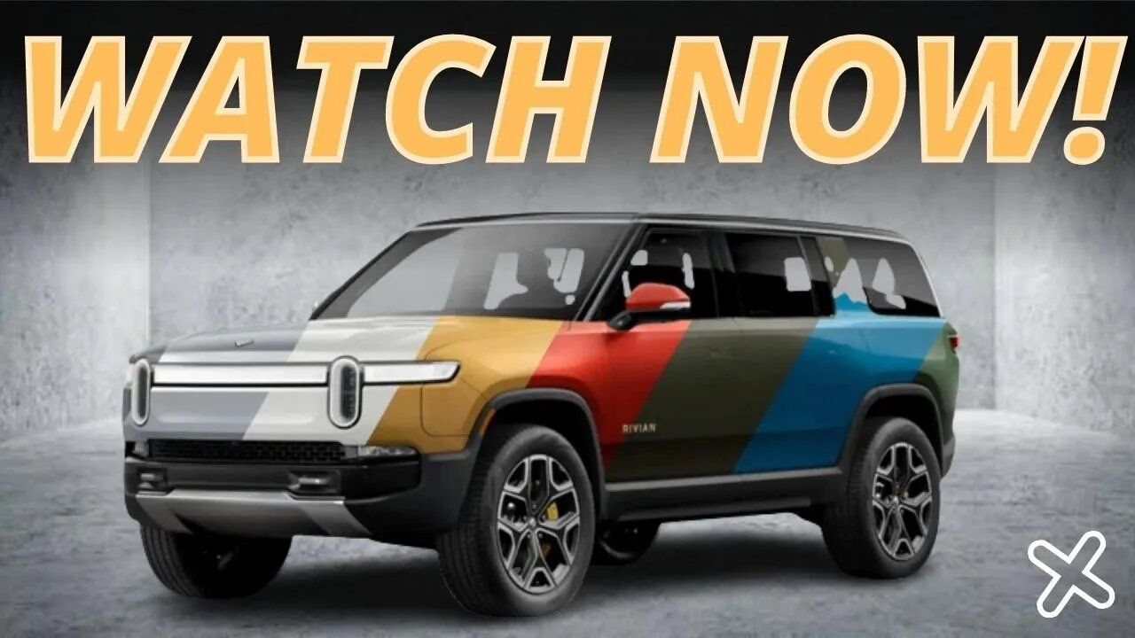 The Rivian trucks are the FUTURE you always wanted to have! #evs 🤩