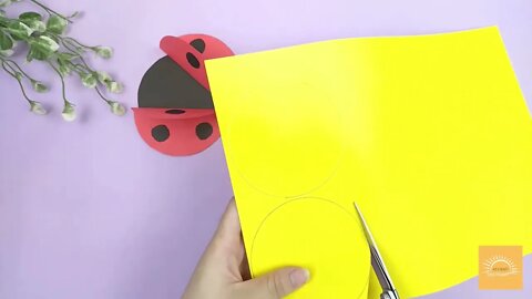 Ladybug From Paper In Just 8 Minutes | DIY Az Craft