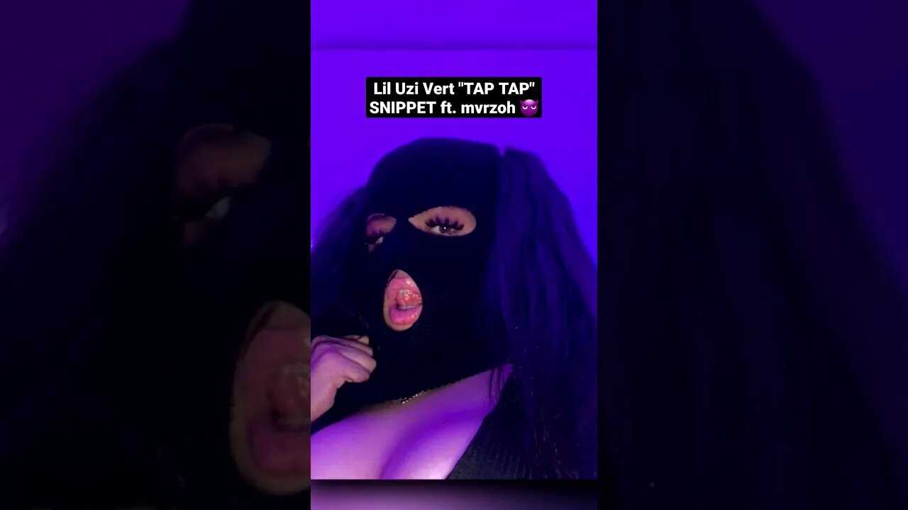 Lil Uzi Vert "TAP TAP" SNIPPET ft. mvrzoh.. 😈 #shorts