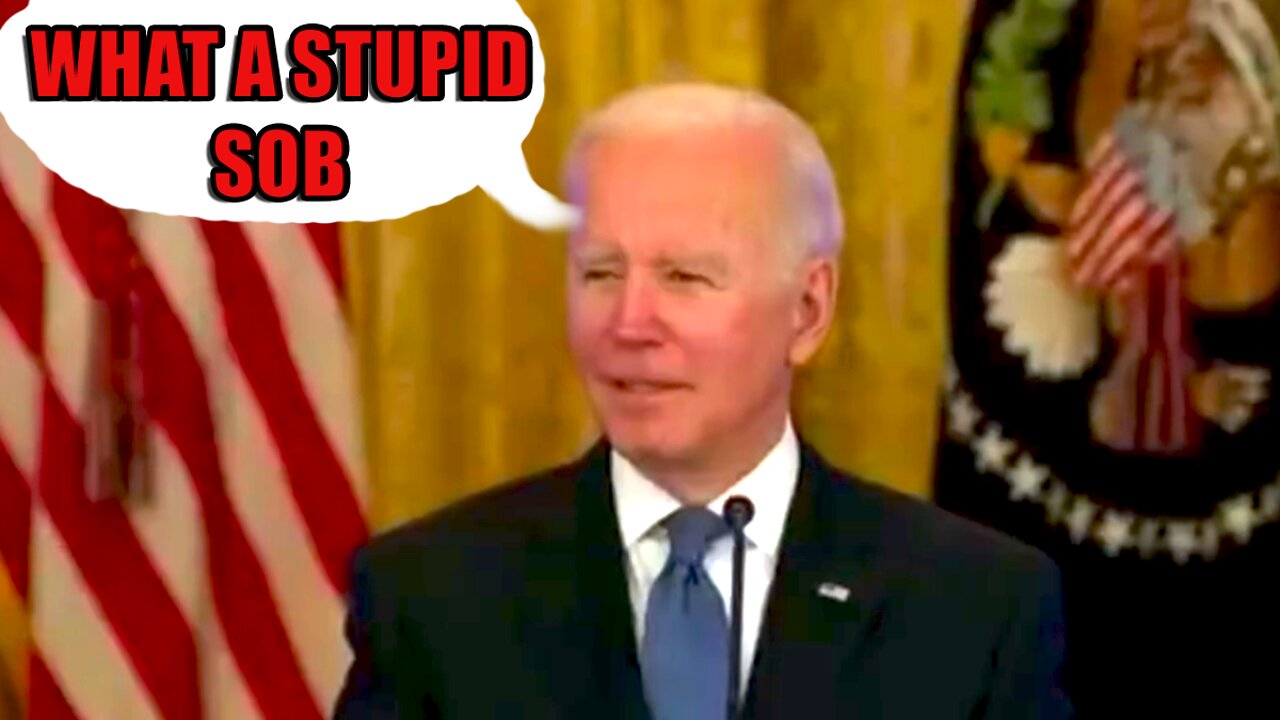 Biden called a reporter stupid son of a B