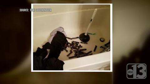 Woman given $400 bill after toilet trouble floods Las Vegas apartment - Clean