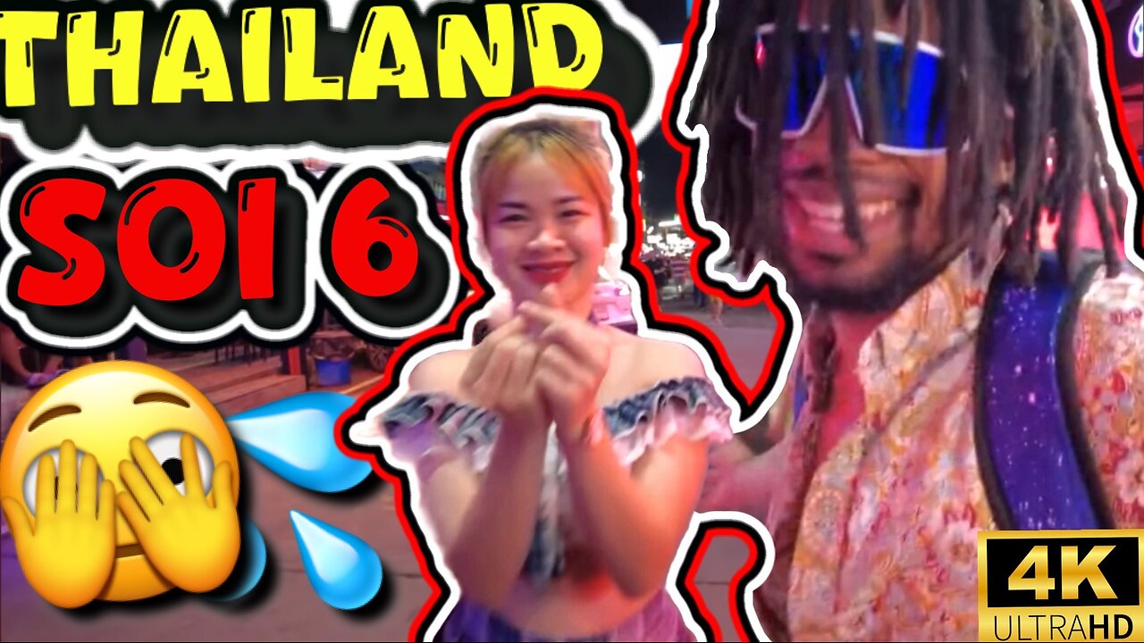 Black Man experiences Thailand’s Biggest Red light District! Soi 6!