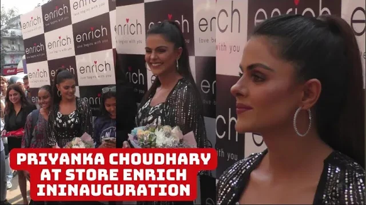 Priyanka Chaudhary inaugurated Beauty Store by Enrich In Bandra