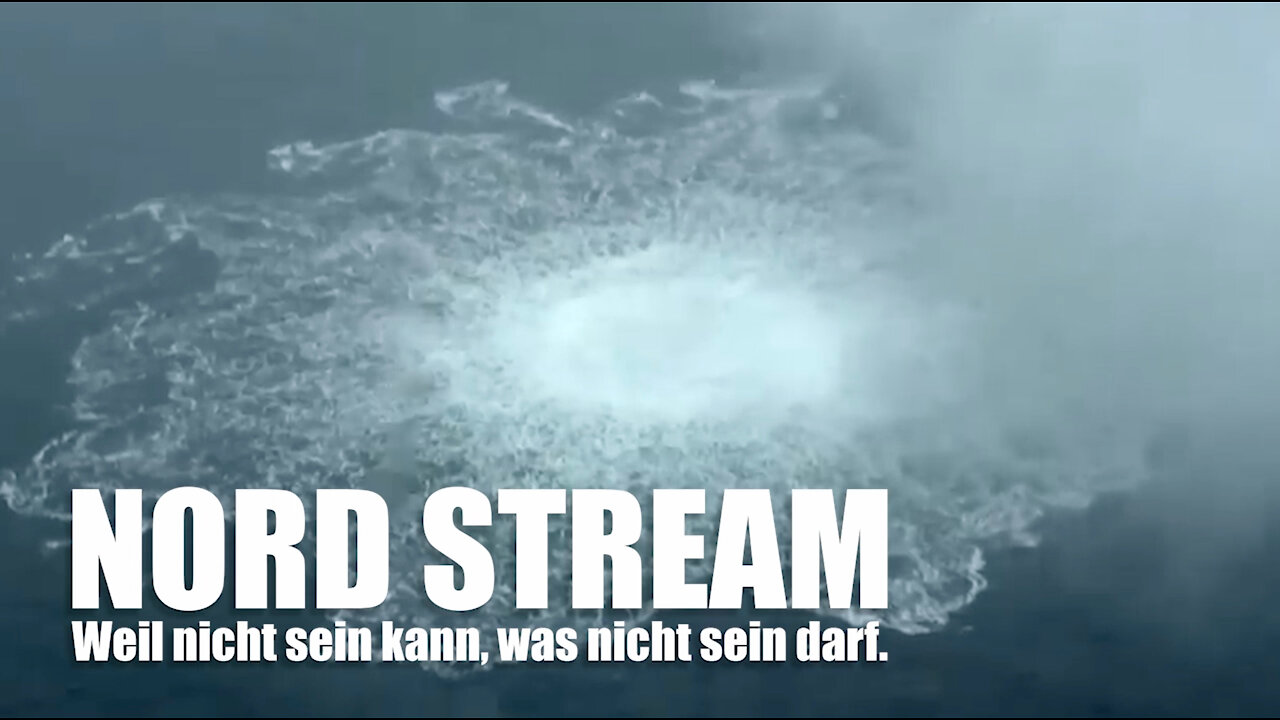 Nord Stream: Weil nicht sein kann, was nicht sein darf.