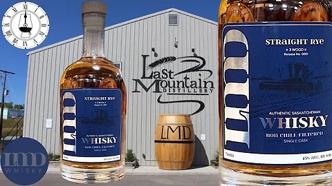 Canadian Rye From Last Mountain Distillery’s New LMD Whisky Line Batch 0001 at 45% ABV