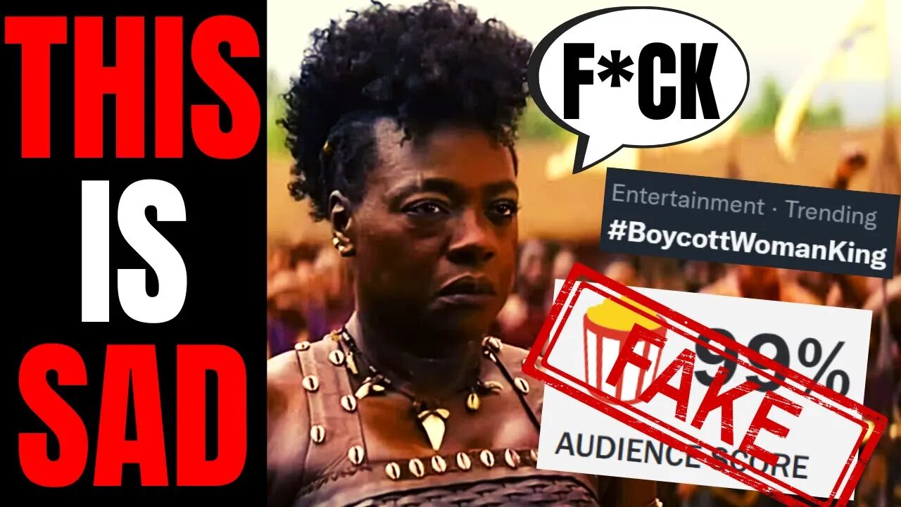 The Woman King BUSTED For Fake Positive Reviews!? | Hollywood DAMAGE CONTROL For Viola Davis!