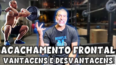 Agachamento frontal: vantagens e desvantagens