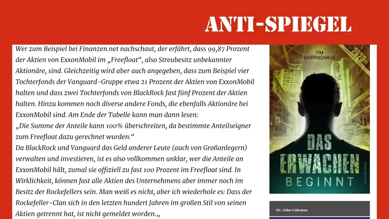 Sitzt Putin mit Schwabs Weltwirtschaftsforum & Co in einem Boot?