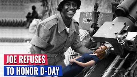 JEN PASKI ASKED WHY BIDEN REFUSED TO HONOR D DAY - SHE BLOWS UP LIKE AN ARTILLARY SHELL