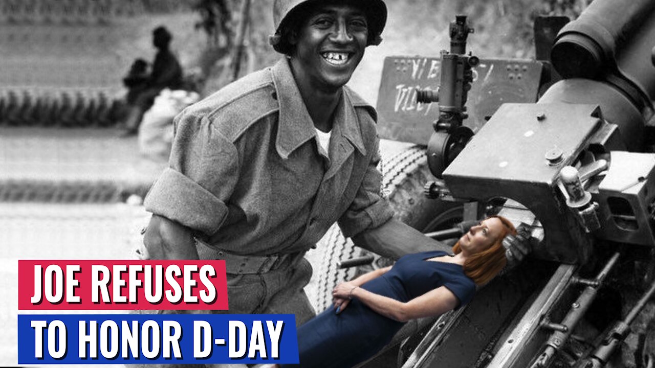 JEN PASKI ASKED WHY BIDEN REFUSED TO HONOR D DAY - SHE BLOWS UP LIKE AN ARTILLARY SHELL