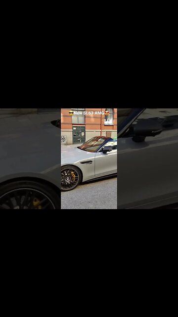 😎New Mercedes SL63 AMG 4-Matic looks great! 😎 Shot with Ray-Ban Stories 😎 #meecedes #amg #sl63