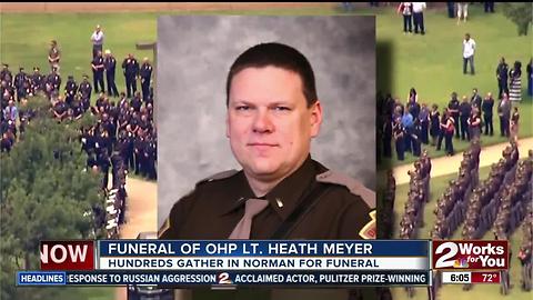 Hundreds attend funeral for OHP Trooper