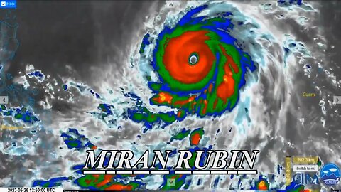 Živ Čovek Miran Rubin - SUPER TYPHOON MAWAR (BEATTY) 2023